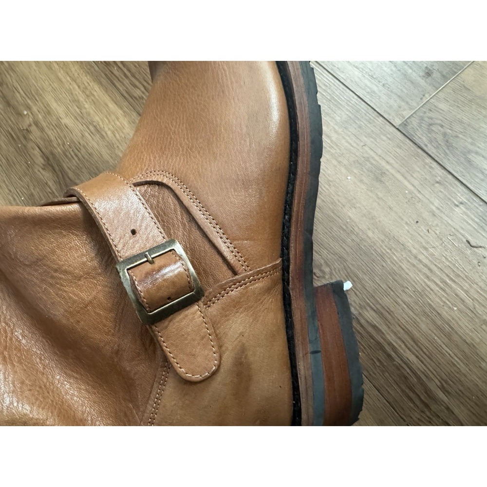 mens freebird boots 10 Easton Brown Leather Western Preppy Skater Luxury Rugged - Picture 9 of 15